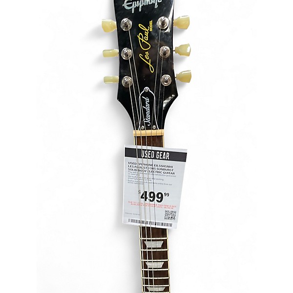 Used Epiphone EILS5HSNH1 LES PAUL STD 50S Sunburst Solid Body Electric Guitar