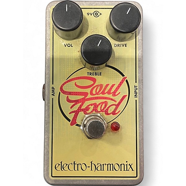 Used Electro-Harmonix Soul Food Overdrive Effect Pedal