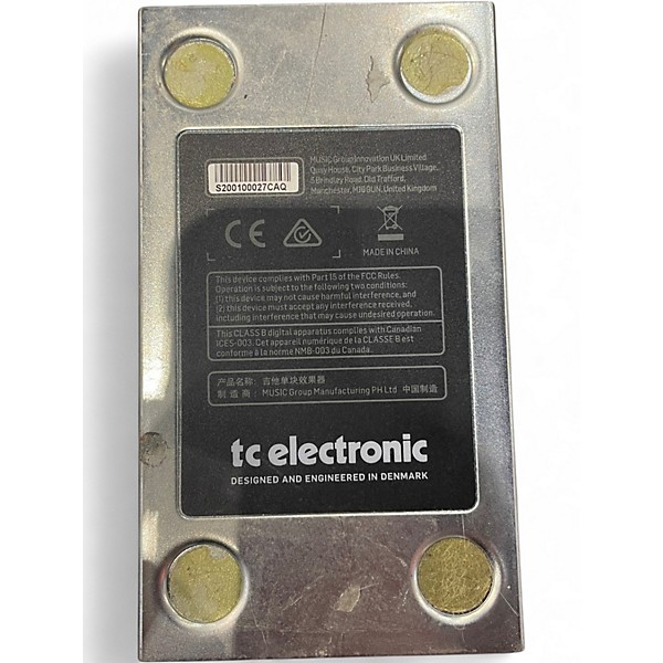 Used TC Electronic Afterglow Chorus Effect Pedal