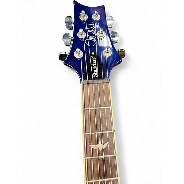 Used PRS SE Standard 24 Blue Solid Body Electric Guitar