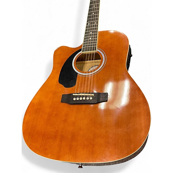 Used Asthorpe c86 LEFT HANDED WALNUT Acoustic Guitar