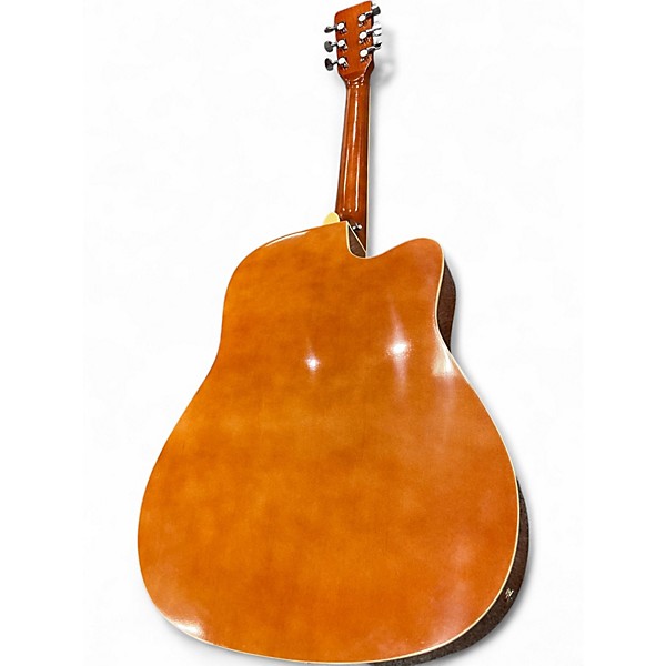 Used Asthorpe c86 LEFT HANDED WALNUT Acoustic Guitar