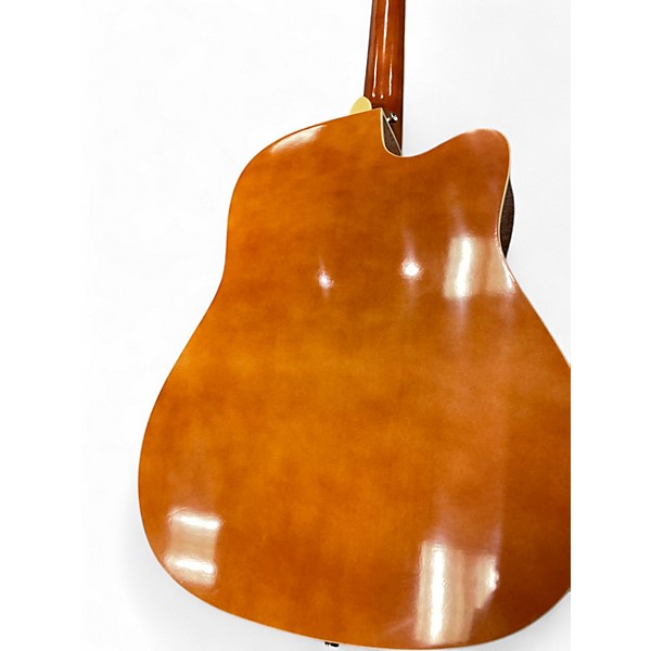 Used Asthorpe c86 LEFT HANDED WALNUT Acoustic Guitar