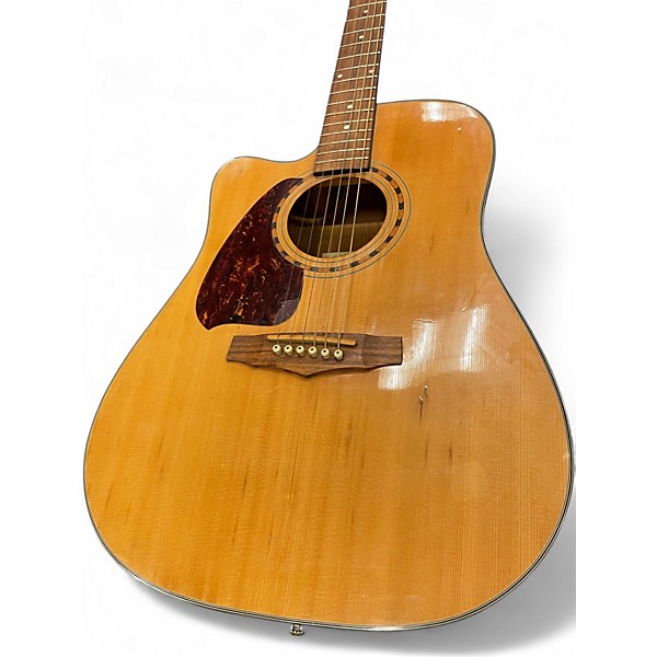 Used Ibanez PF5ECE Left Handed Natural Acoustic Electric Guitar