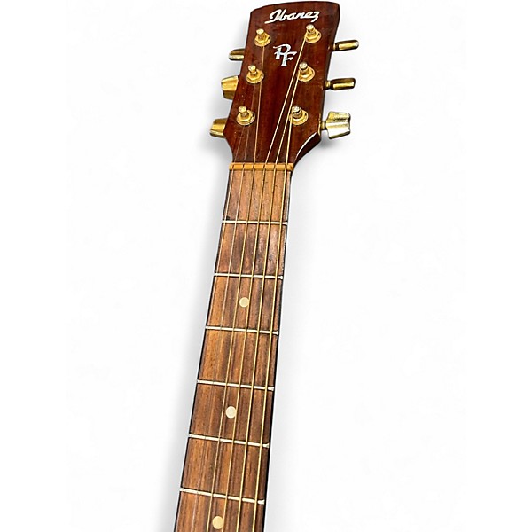 Used Ibanez PF5ECE Left Handed Natural Acoustic Electric Guitar
