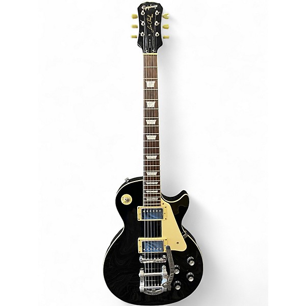 Used Epiphone Les Paul Standard 1950s Ebony Solid Body Electric Guitar