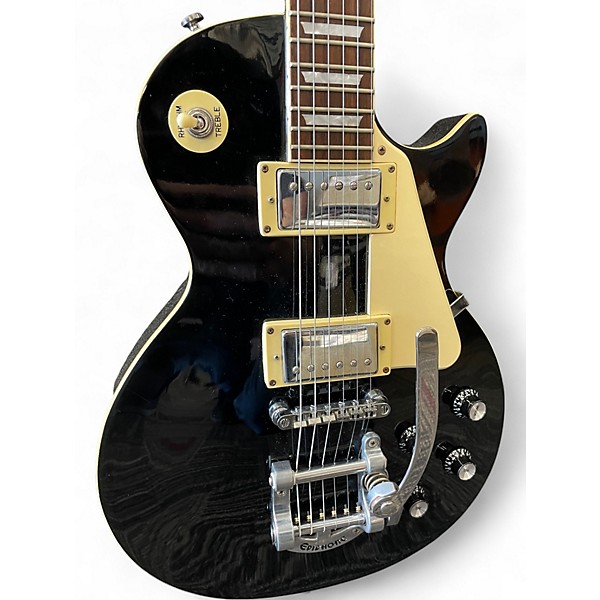 Used Epiphone Les Paul Standard 1950s Ebony Solid Body Electric Guitar