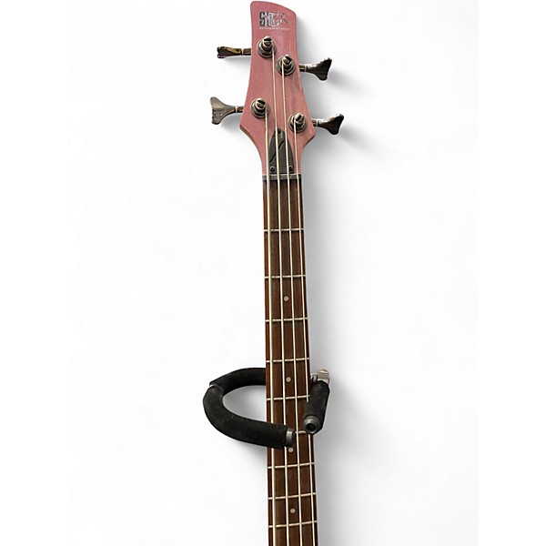 Used Ibanez sr300e metallic rose Electric Bass Guitar