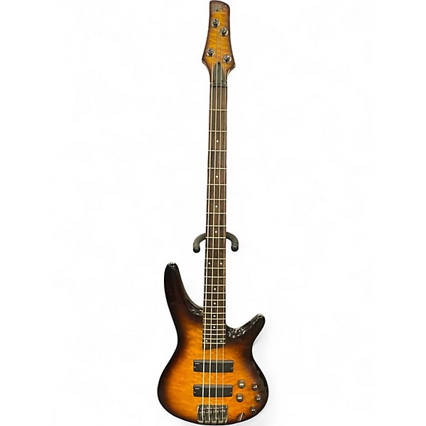 Used Ibanez SR400QM QUILTED MAPLE Electric Bass Guitar
