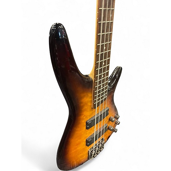 Used Ibanez SR400QM QUILTED MAPLE Electric Bass Guitar