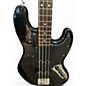 Used Fender Active Jazz Bass Black Electric Bass Guitar