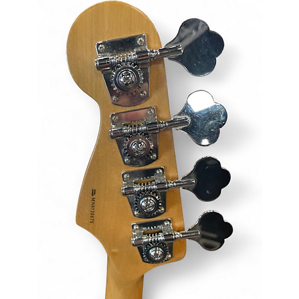 Used Fender Active Jazz Bass Black Electric Bass Guitar