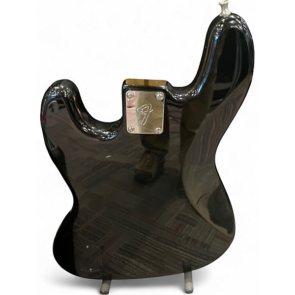 Used Fender Active Jazz Bass Black Electric Bass Guitar