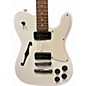 Used 2021 Fender JA90 Jim Adkins Thinline Telecaster WHITER Hollow Body Electric Guitar