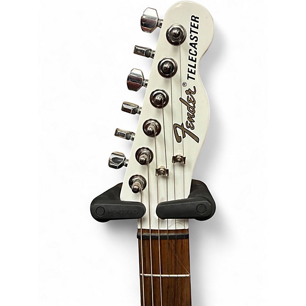 Used 2021 Fender JA90 Jim Adkins Thinline Telecaster WHITER Hollow Body Electric Guitar