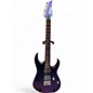 Used Ibanez GRG121SP Blue Metal Chameleon Solid Body Electric Guitar thumbnail