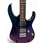 Used Ibanez GRG121SP Blue Metal Chameleon Solid Body Electric Guitar