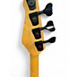 Vintage 1989 Peavey Foundation S pj Metallic Gray Electric Bass Guitar