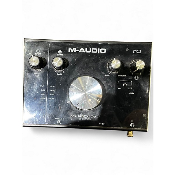 Used M-Audio m-track 2x2 Audio Interface