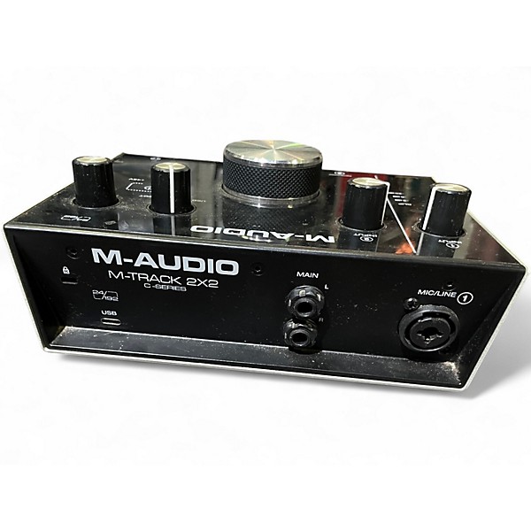 Used M-Audio m-track 2x2 Audio Interface