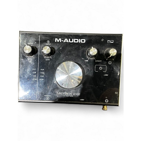 Used M-Audio m-track 2x2 Audio Interface