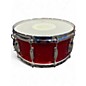 Used Gretsch Drums 14X6.5 USA CUSTOM RED SPARKLE Drum