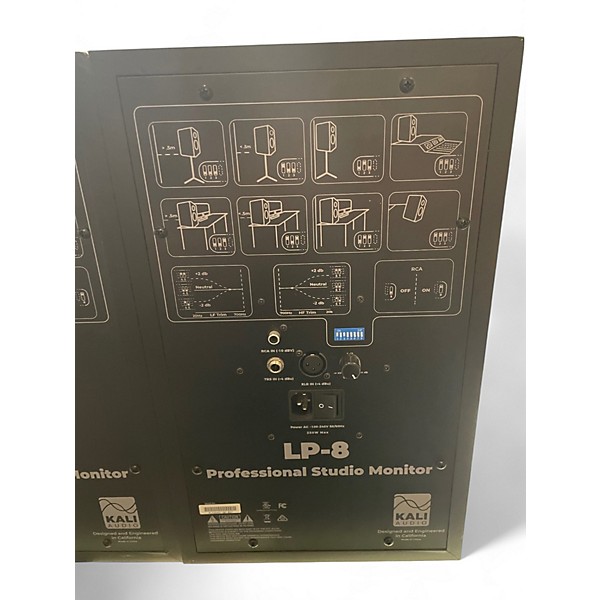 Used Kali Audio Lp8 pair Powered Monitor