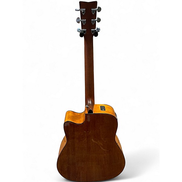 Used Yamaha FGX800C Natural Acoustic Electric Guitar