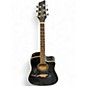 Used Kona K1EBK Black Acoustic Electric Guitar thumbnail