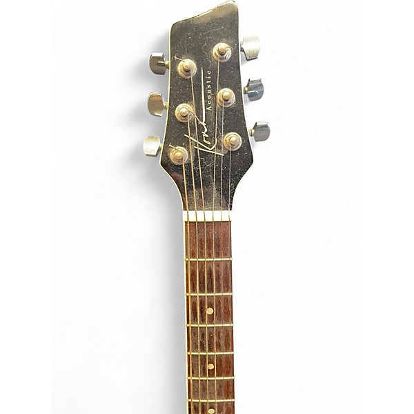 Used Kona K1EBK Black Acoustic Electric Guitar