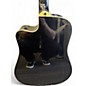 Used Kona K1EBK Black Acoustic Electric Guitar