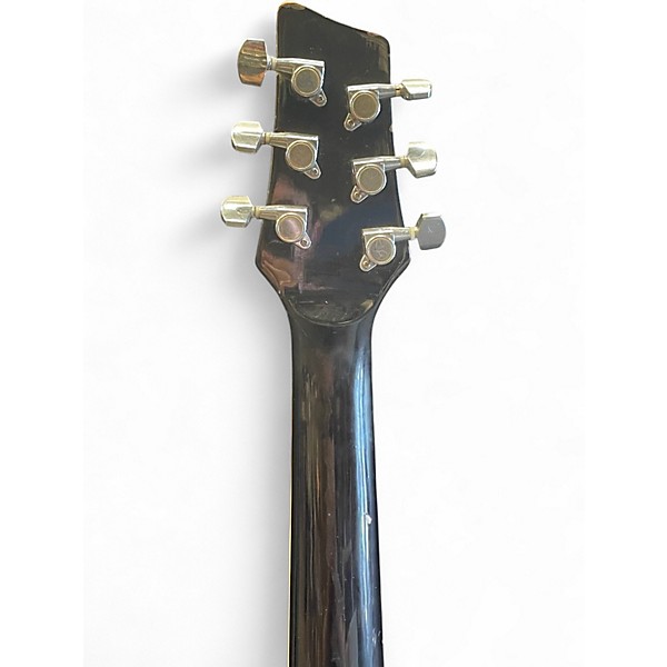 Used Kona K1EBK Black Acoustic Electric Guitar