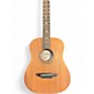 Used Luna Safari Tattoo 3/4 Size Mahogany Acoustic Guitar