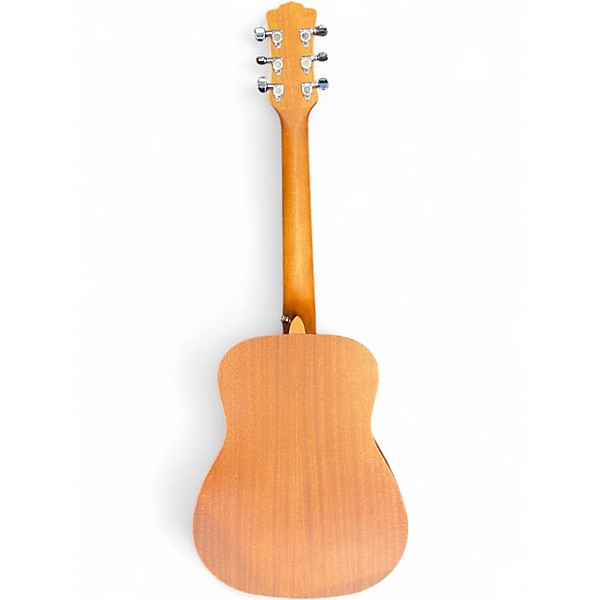 Used Luna Safari Tattoo 3/4 Size Mahogany Acoustic Guitar