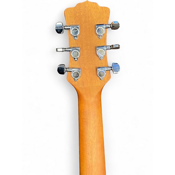 Used Luna Safari Tattoo 3/4 Size Mahogany Acoustic Guitar