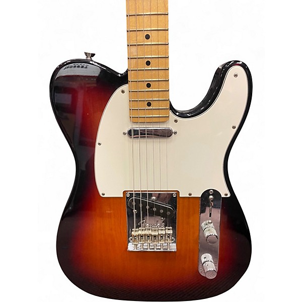 Used Fender American Standard Telecaster Sunburst Solid Body Electric Guitar