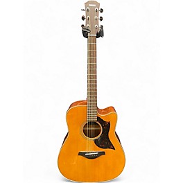 Used Yamaha A1M Natural Acoustic Electric Guitar
