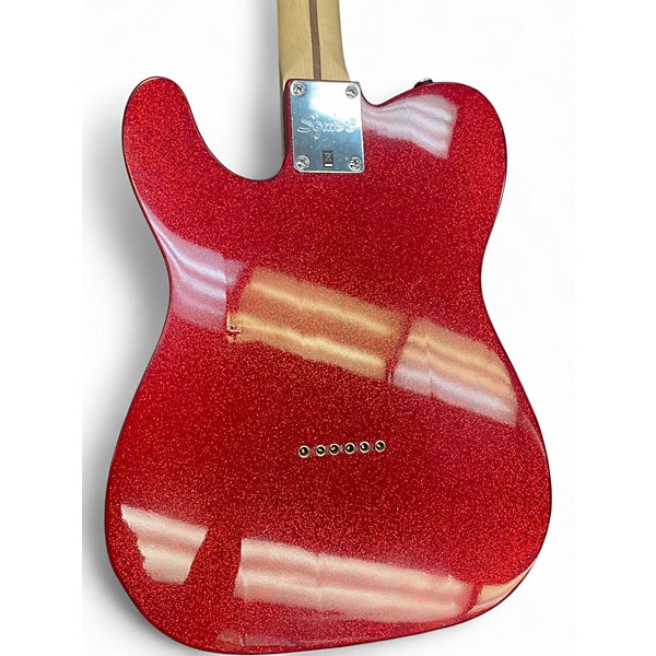 Used Squier Bullet Telecaster RED Solid Body Electric Guitar