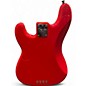 Used 2000s Fender AMERICAN PRECISION BASS Hot Rod Red Electric Bass Guitar