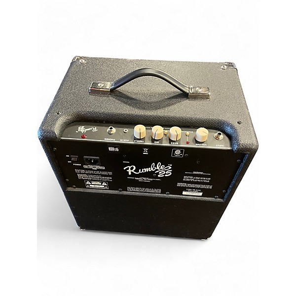 Used Fender Rumble 25 25W 1x10 Bass Combo Amp