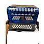Used Parrot Blue Pearloid Accordion