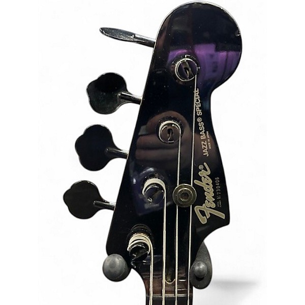 Used Fender MIJ Jazz Bass Special Candy Apple Red Metallic Electric Bass Guitar