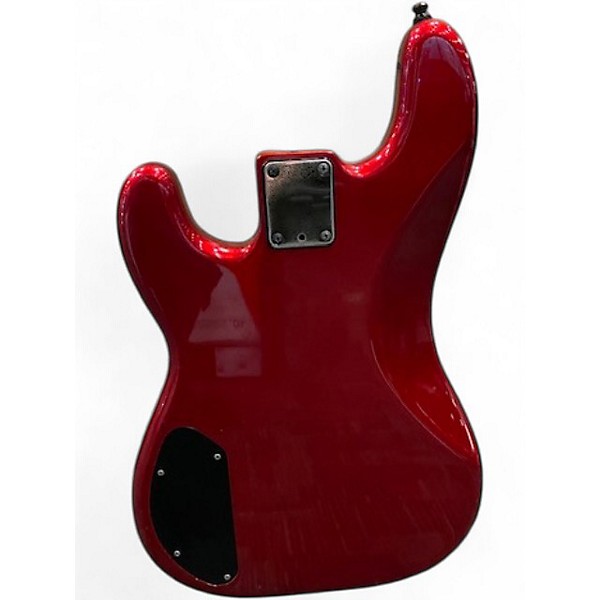 Used Fender MIJ Jazz Bass Special Candy Apple Red Metallic Electric Bass Guitar