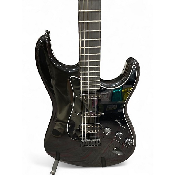 Used Squier Bullet Stratocaster Black Solid Body Electric Guitar