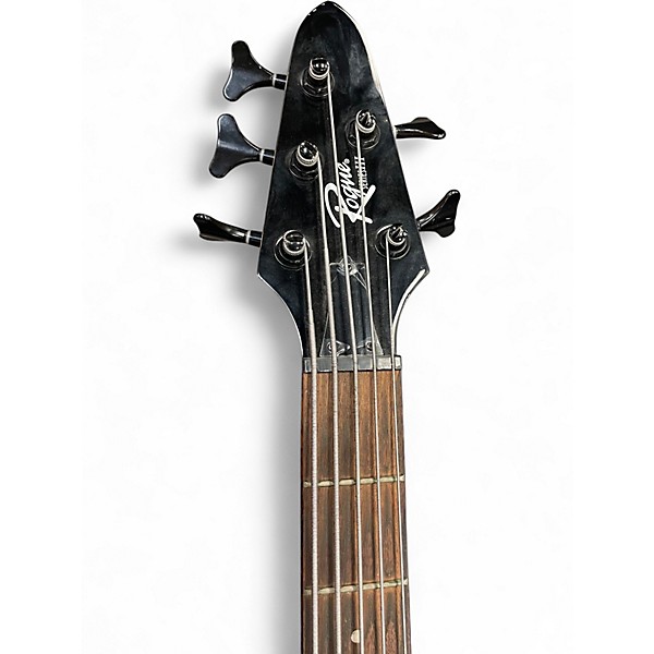 Used Rogue LX205B Series III Pearl Black Electric Bass Guitar
