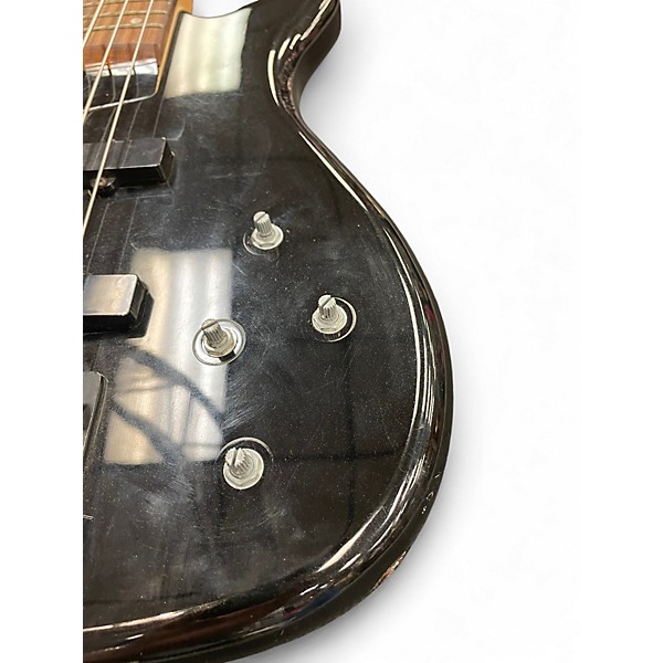 Used Rogue LX205B Series III Pearl Black Electric Bass Guitar
