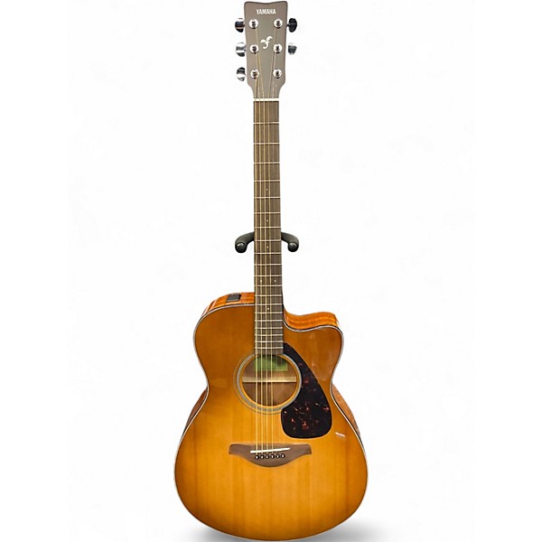 Used Yamaha FSX800C Sandburst Acoustic Electric Guitar