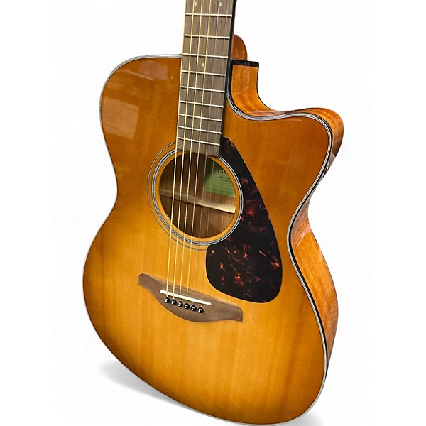 Used Yamaha FSX800C Sandburst Acoustic Electric Guitar