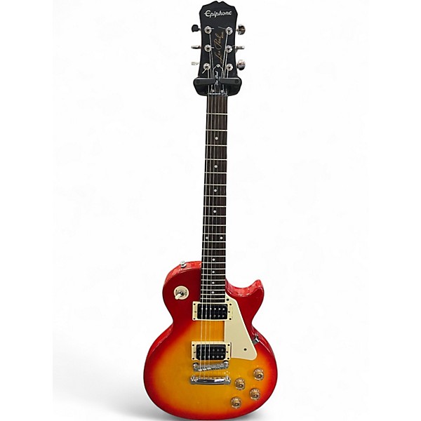 Used Epiphone Les Paul 100 Bolt On Cherry Sunburst Solid Body Electric Guitar