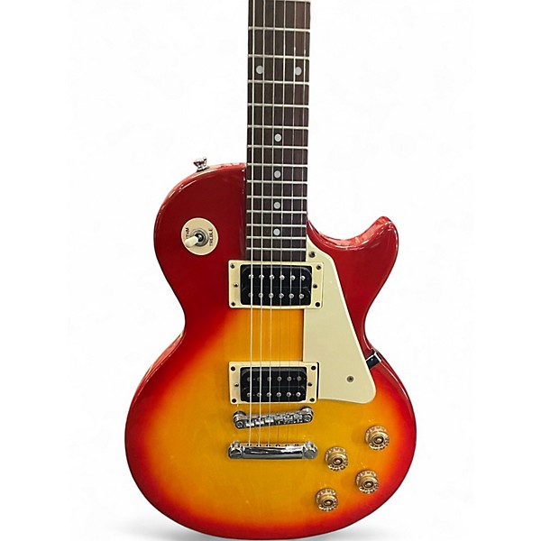 Used Epiphone Les Paul 100 Bolt On Cherry Sunburst Solid Body Electric Guitar